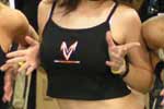 Ladies' String Top Venom Choppers Logo Shirt